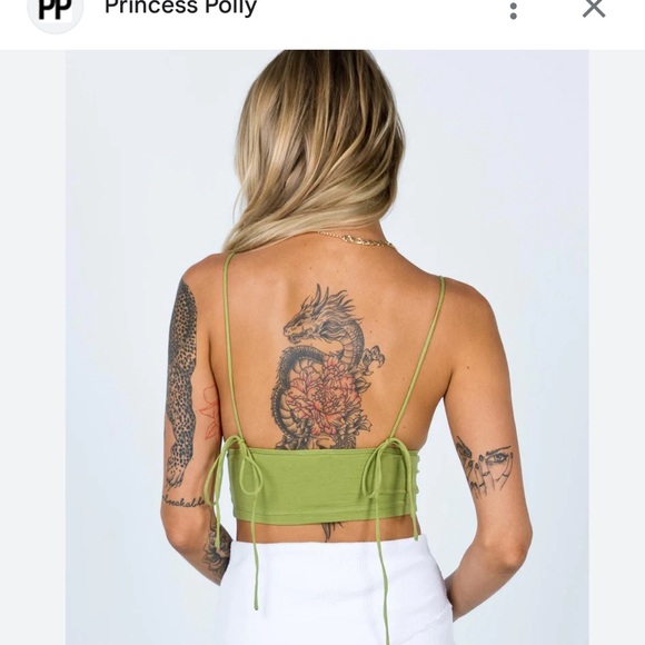 PRINCESS POLLY TOP🍀🌲💚🌴🐢 - Picture 3 of 4